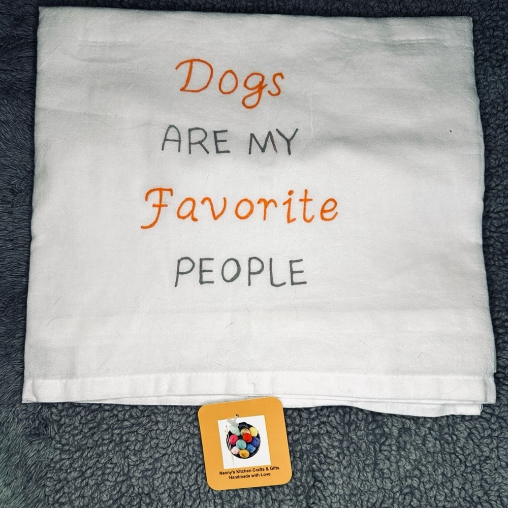 Dogs kitchen towel